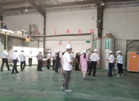 湖南省人大黨委會(huì)黨組副書(shū)記、副主任謝建輝調(diào)研蒞臨錦勝科技開(kāi)展立法調(diào)研
